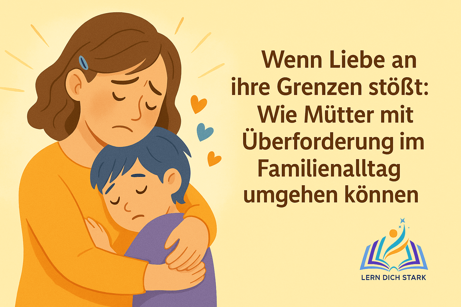 Wenn Liebe an ihre Grenzen stößt: Wie Mütter mit Überforderung im Familienalltag umgehen können