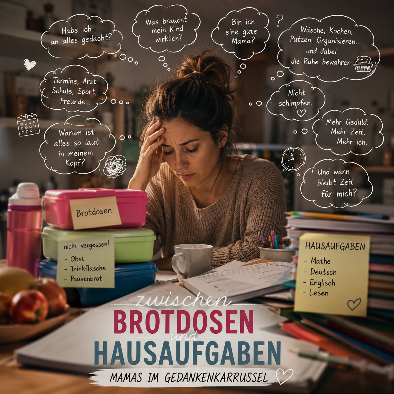 Mamas im Gedankenkarussell